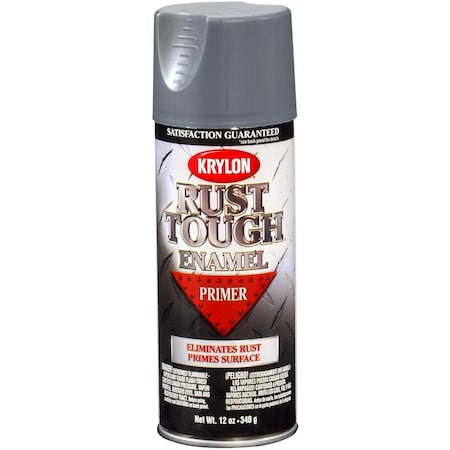 Krylon Division 9205 12 Oz Gray Primer Rust Tough Aerosol Spray Paint Primer